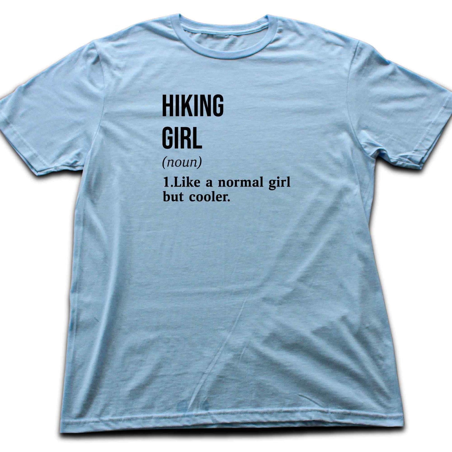 Hiking Girl graphic T-shirt
