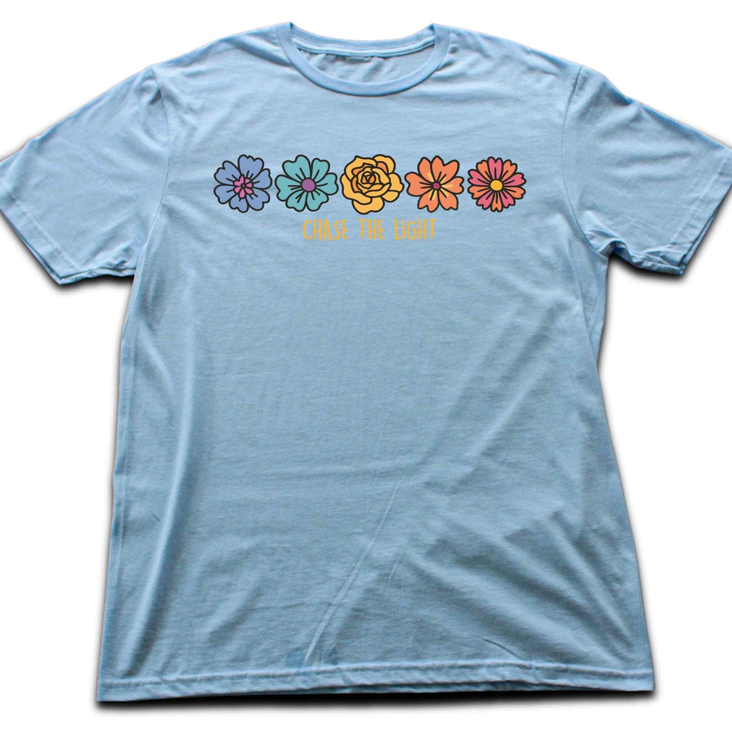 Chase The Light Flowers T-shirt