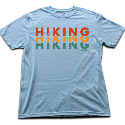 Hiking Colors Typo T-shirt