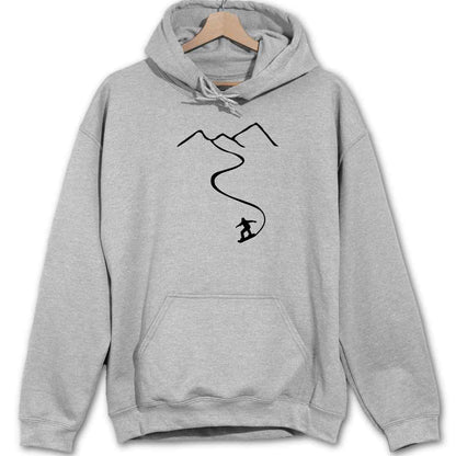 Snowboard Path Hoodie