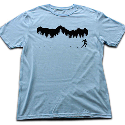 Running Man In the Nature T-shirt