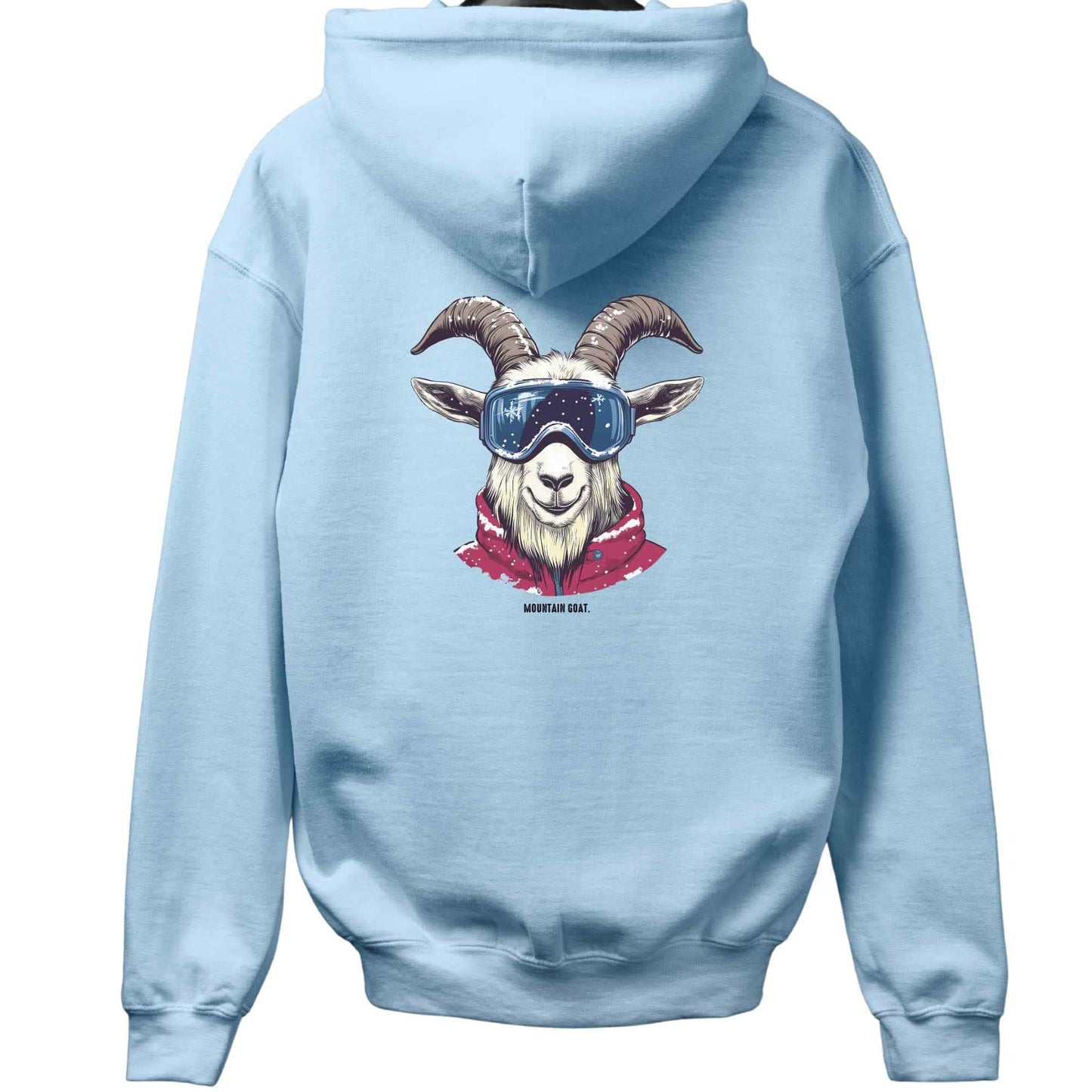 Ski Goat Back-Print Hoodie