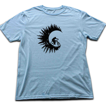 Mountain Bike Round Trees T-shirt
