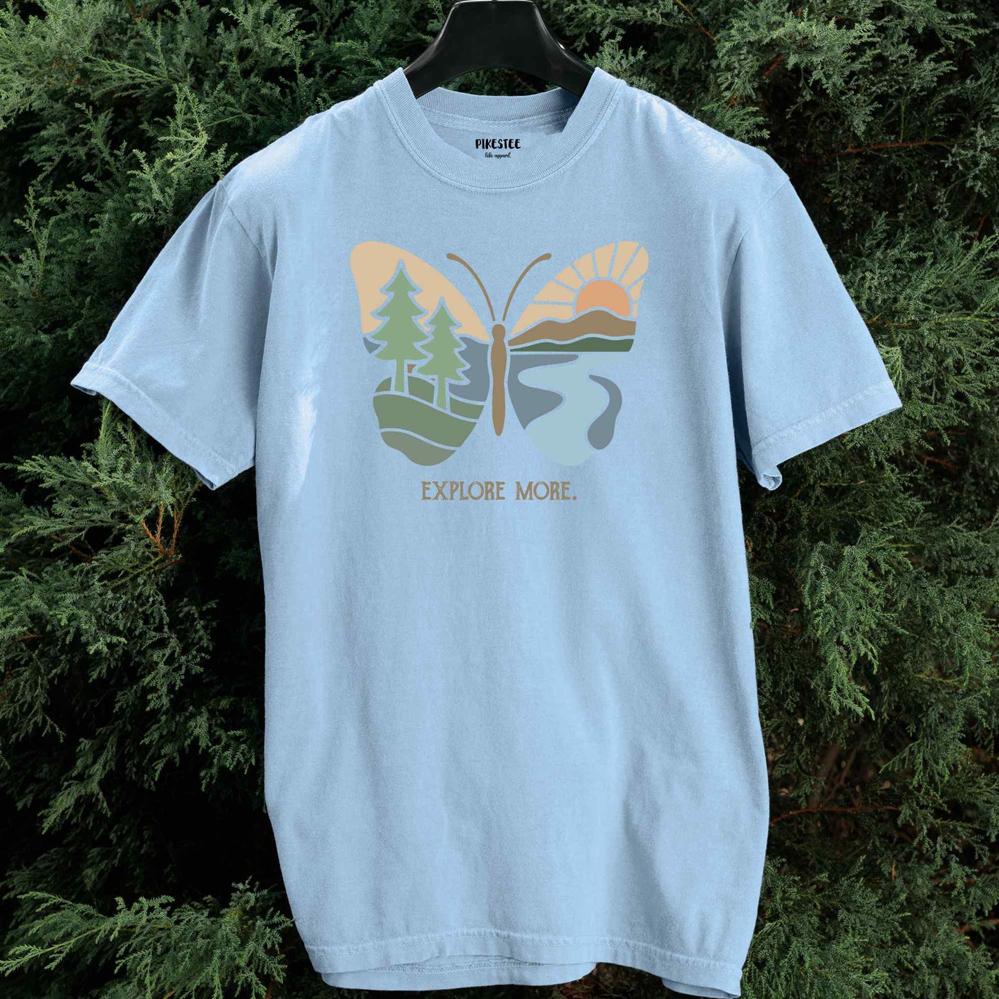 Explore More Butterfly Landscape T-shirt