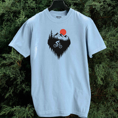 Mountain Bike Landscape T-shirt