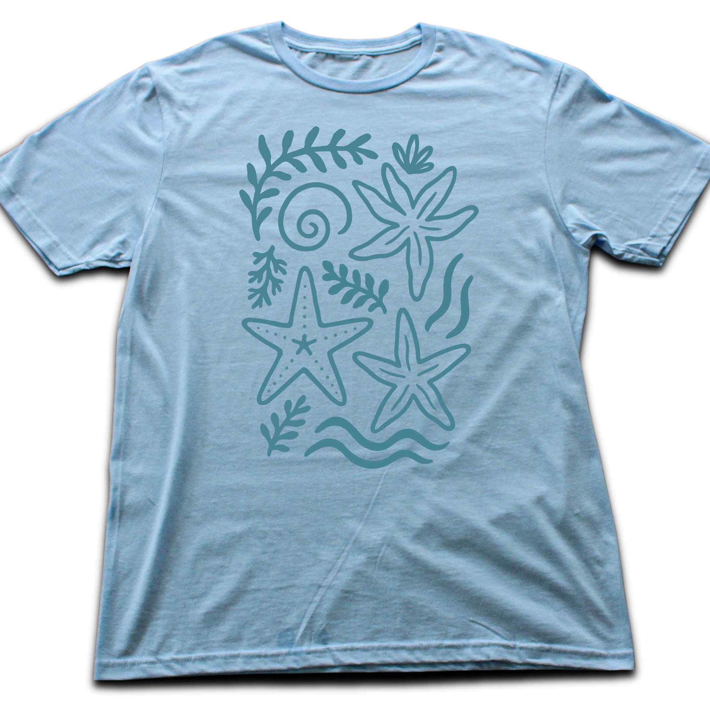 Floral Ocean Elements T-shirt