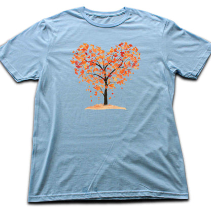 Autumn Tree Heart T-shirt