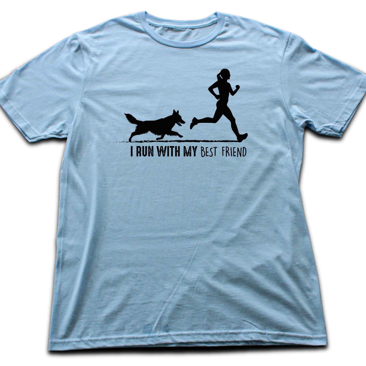 I Run With My Best Friend T-shirt