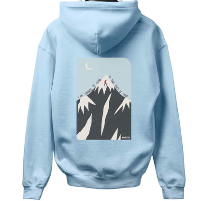 Learning To Climb Back-Print Hoodie
