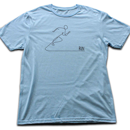 Run Line Art T-shirt