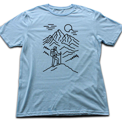 Hiker On Top T-shirt
