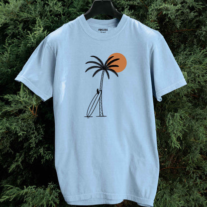 Palm Tree and Surf T-shirt