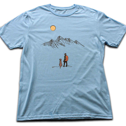 Hike With The Dog (Man) T-shirt