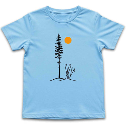 Best Ski Spot Kids T-Shirt