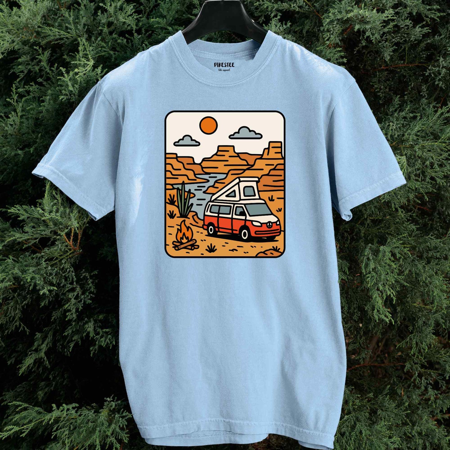 Cartoon Van Canyon T-shirt
