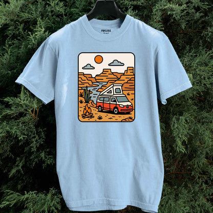 Cartoon Van Canyon T-shirt
