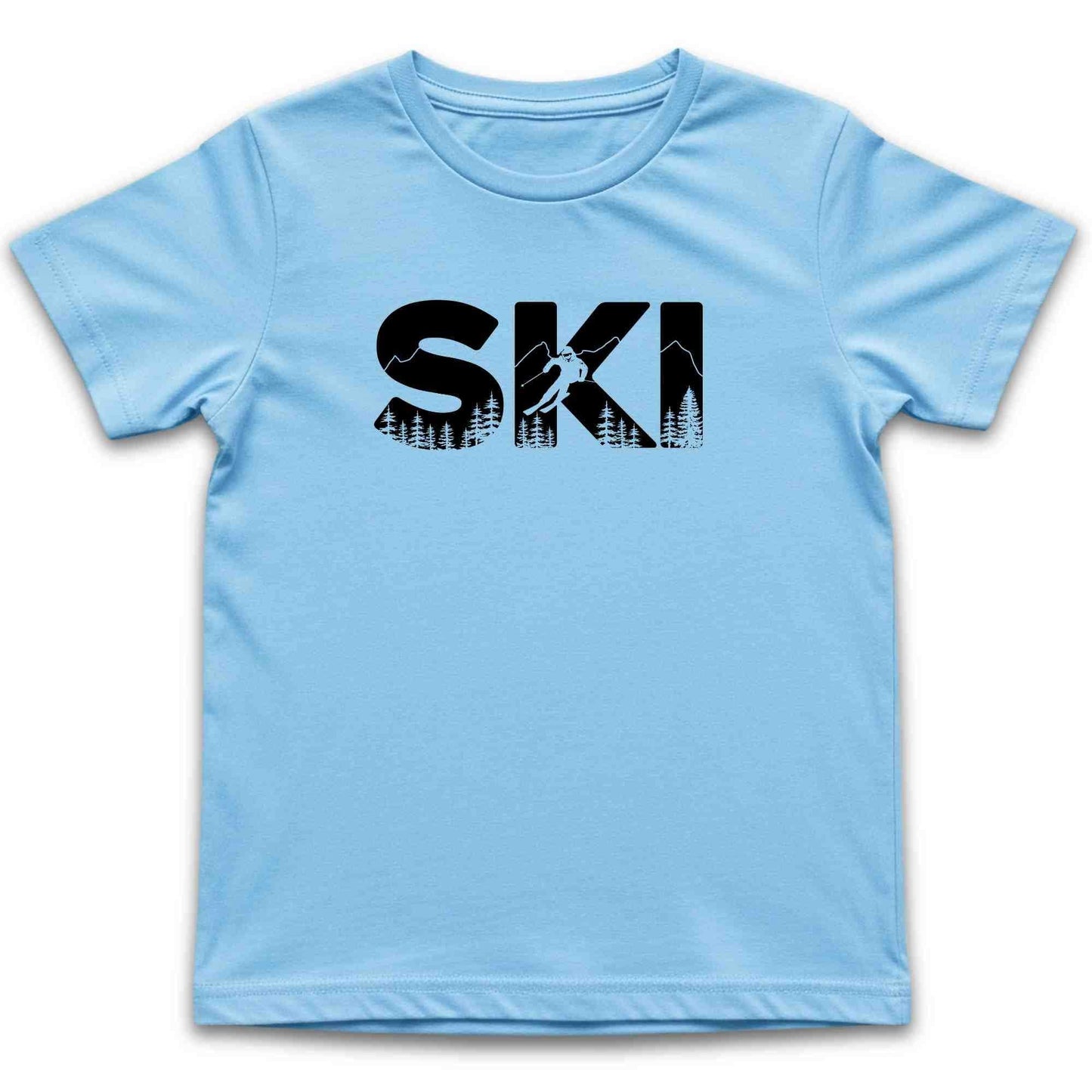 Ski Typo Kids T-Shirt