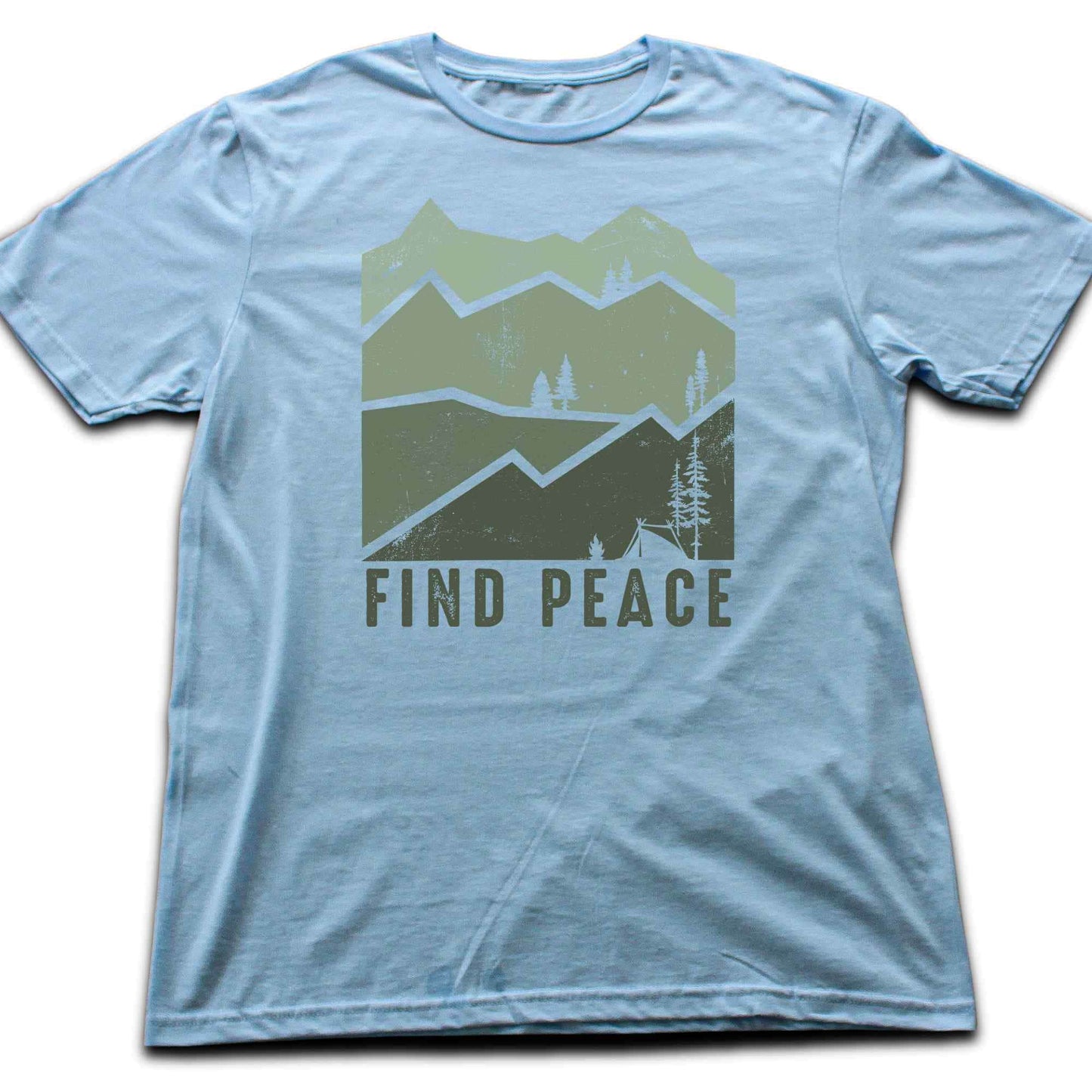 Find Peace Mountains T-shirt