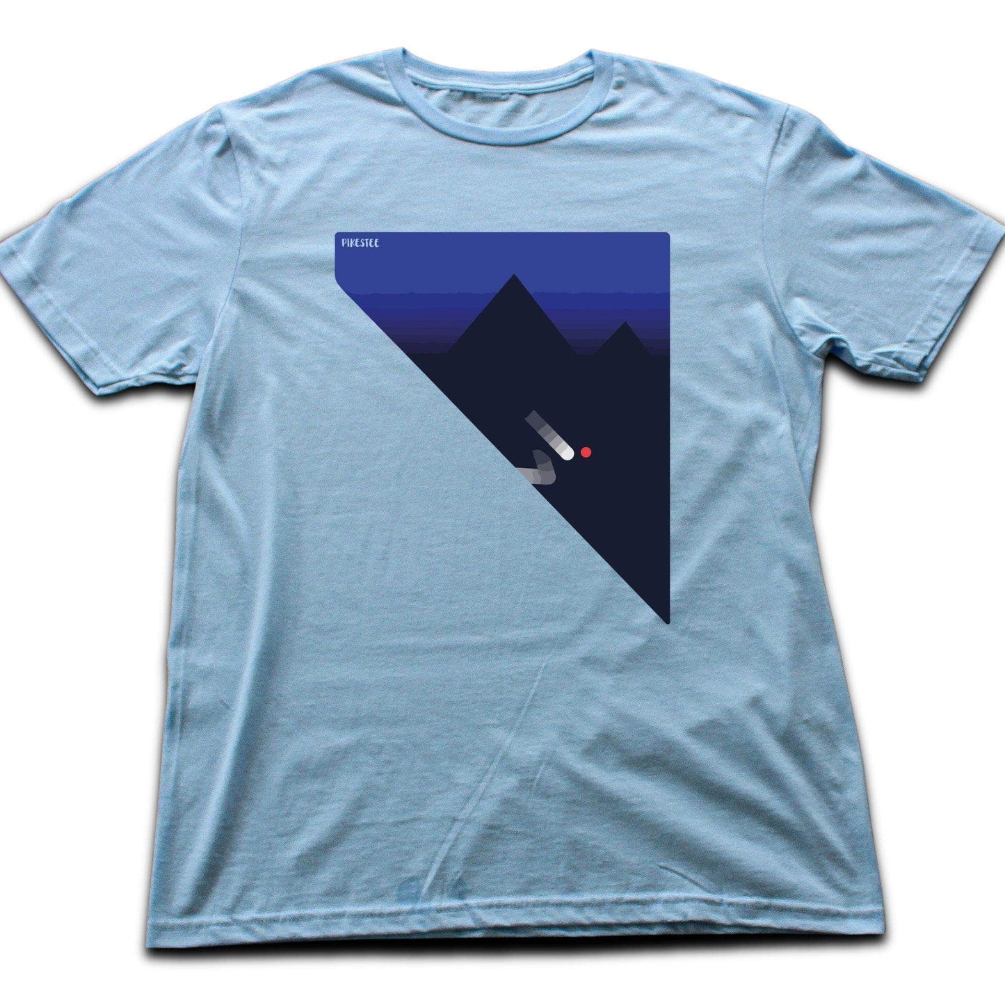 Geometric Ski Path T-shirt