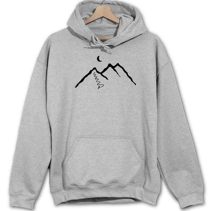 Snowboard Mountain Hoodie