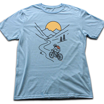 Morning Bike Mountain T-shirt
