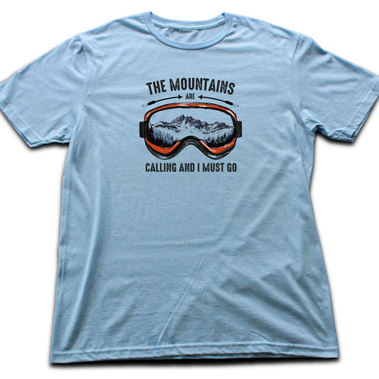 The Mountains are Calling Mask T-shirt
