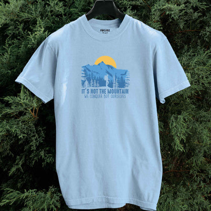 We Conquer Ourselves, Mountain T-shirt