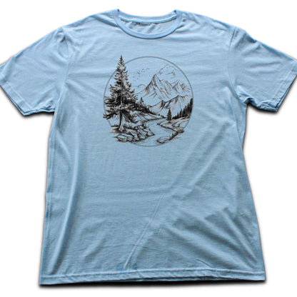 Hand Drawn Landscape T-shirt
