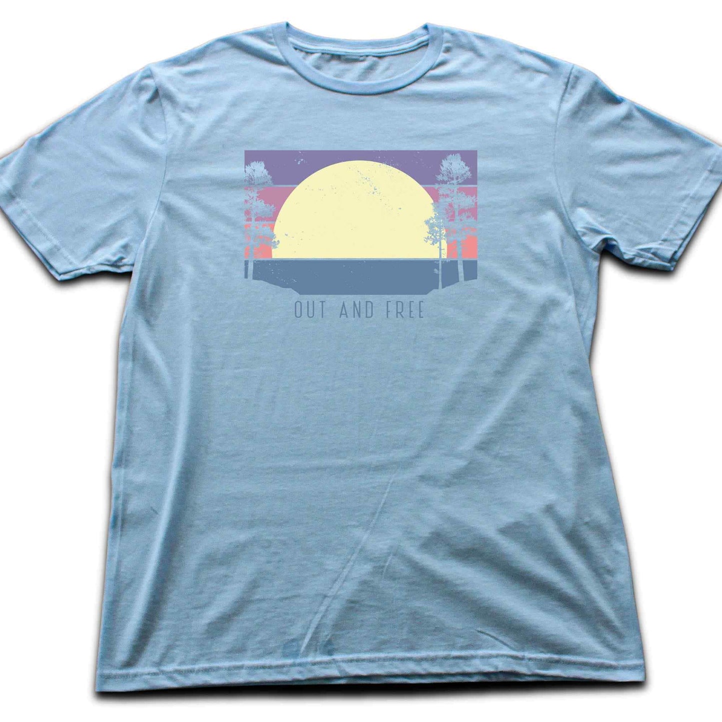 Out and Free Lake T-shirt