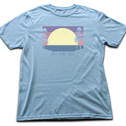 Out and Free Lake T-shirt