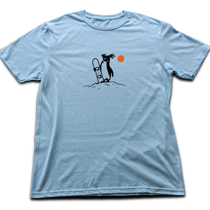 Snowboard Penguin T-shirt
