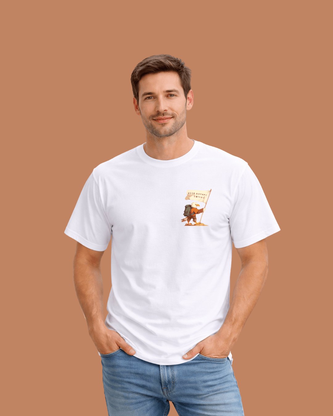 Keep Nature Wild, Eagle T-shirt