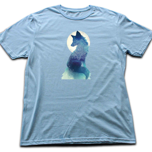 Mandala Fox Moon T-shirt