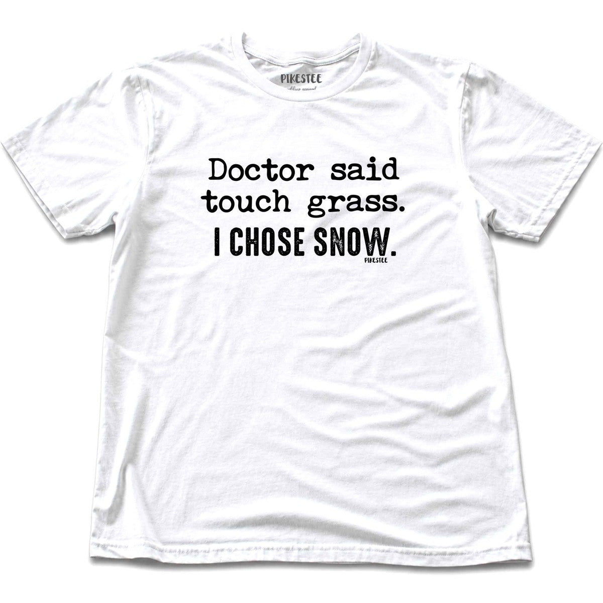 Doctor Said Snow T-shirt - White