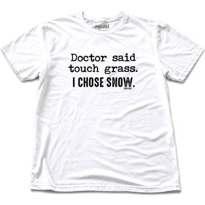 Doctor Said Snow T-shirt - White