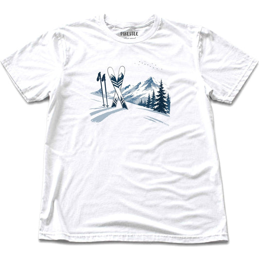 The Ski View T-shirt - White