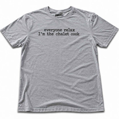 Everyone Relax Cook T-shirt - Sport Grey