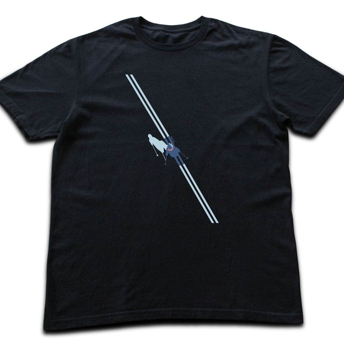 Top View Skier T-shirt Black