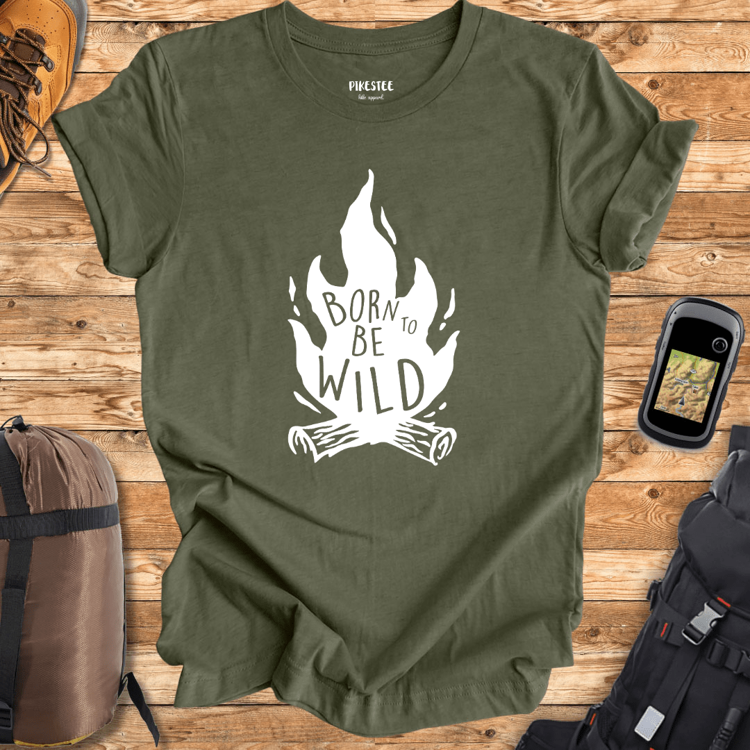 "Born To Be Wild" graphic T-shirt