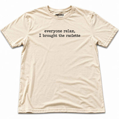 Everyone Relax Raclette T-shirt - Natural