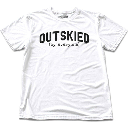 Outskied By Everyone T-shirt - White