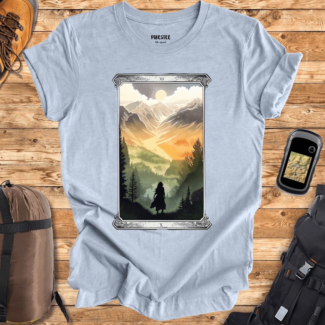 "Adventure Card" graphic T-shirt