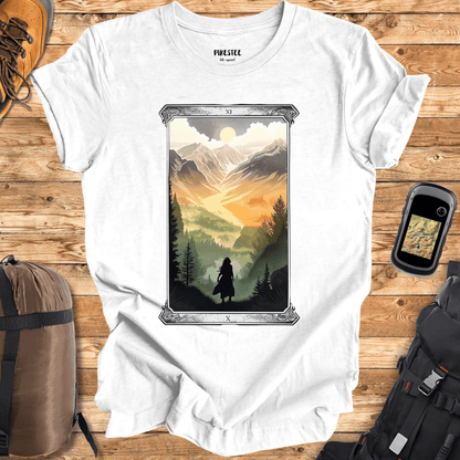 "Adventure Card" graphic T-shirt