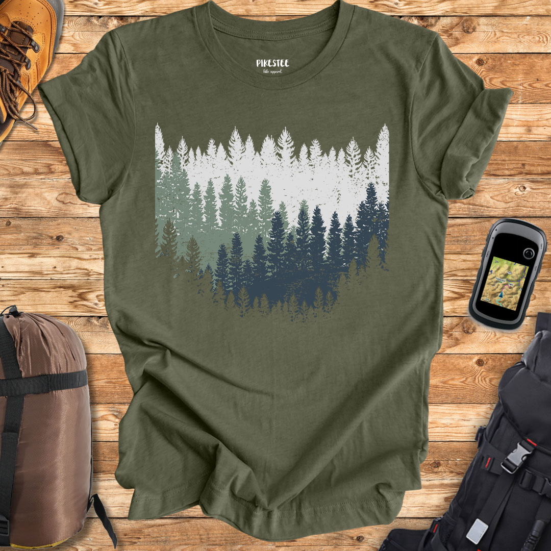 "Forest Panorama" graphic T-shirt