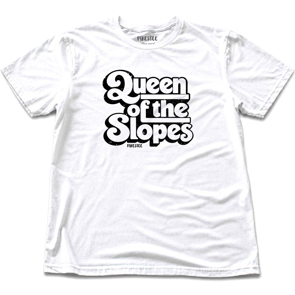 Queen Typo T-shirt - White