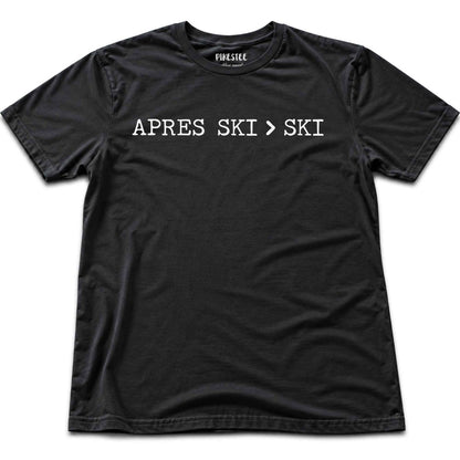 Apres Ski Is Better T-shirt - Black