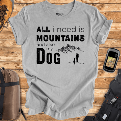 "All I Need is Mountains" Graphic T-shirt