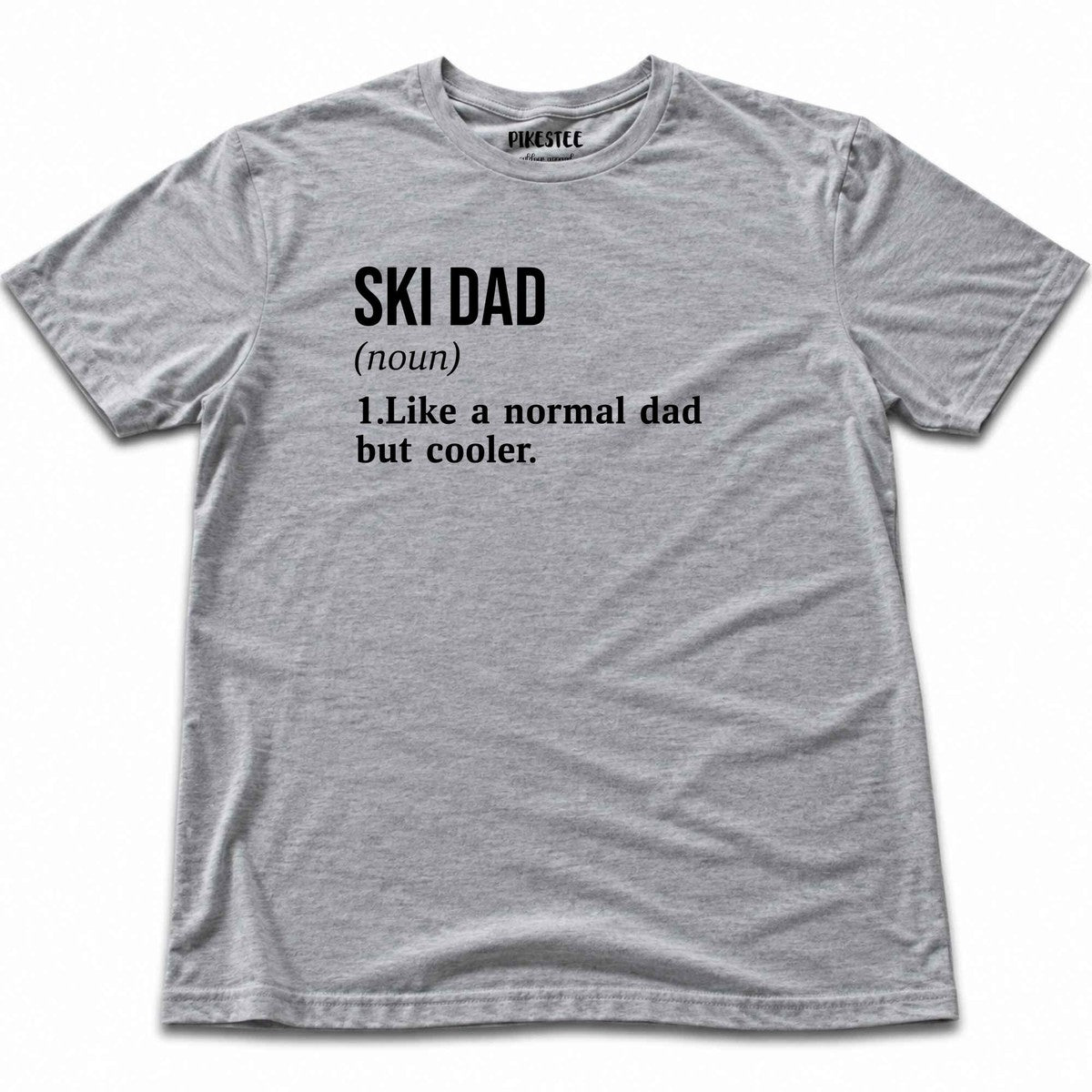 Ski Dad Definition T-shirt - Sport Grey