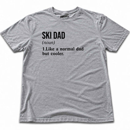 Ski Dad Definition T-shirt - Sport Grey