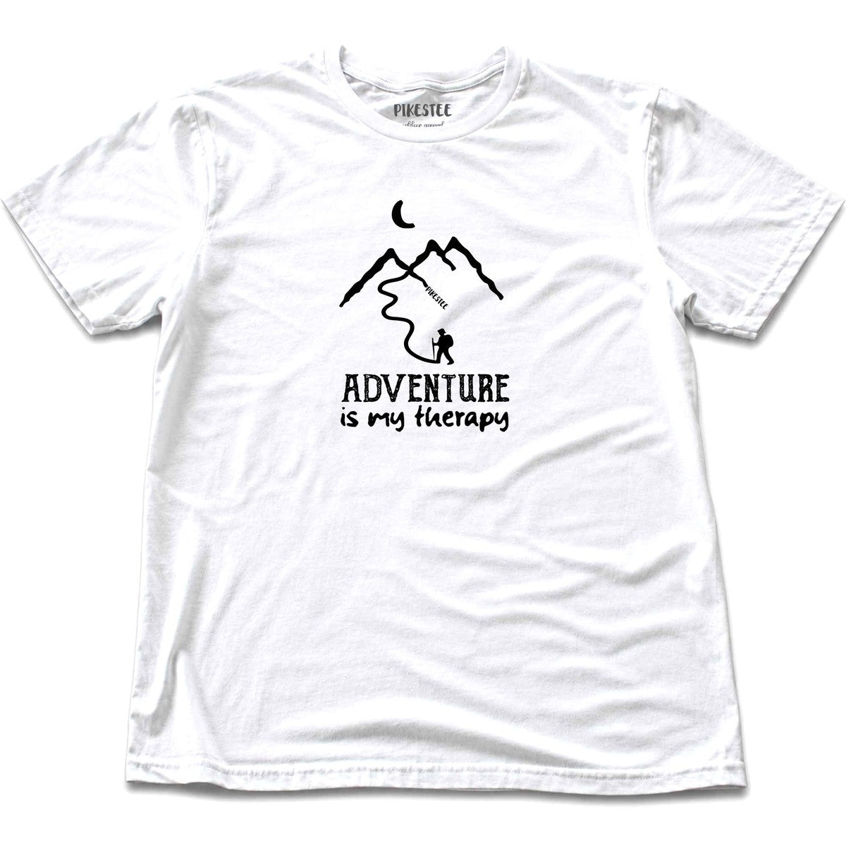 Adventure Is My Therapy T-shirt - White